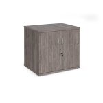 desk high office cupboard grey oak