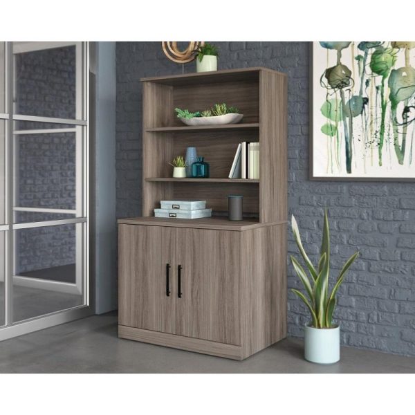 Ariel Office Desk Hutch Bookcase - Image 3