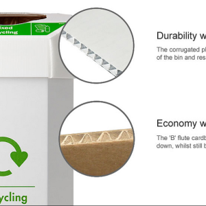 cardboard recycling bin