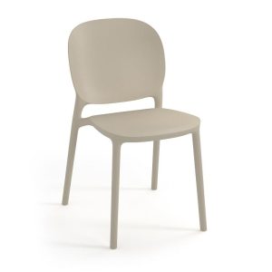 Florence Sustainable Chair No Arms Dove Grey