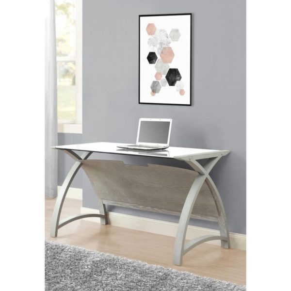 Computer Desk Work Table Forme 1300 Grey - Image 3