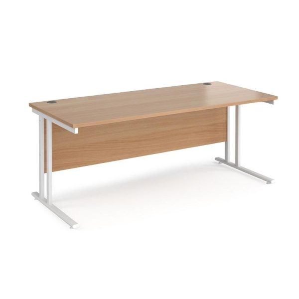 Office Straight Desk 1800 Cantilever Leg Frame Work 25 - Image 4