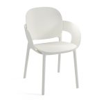 sustainable office chair white with arms
