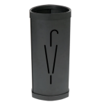 umbrella stand black