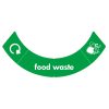 green Food Waste sticker