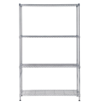chrome shelving unit