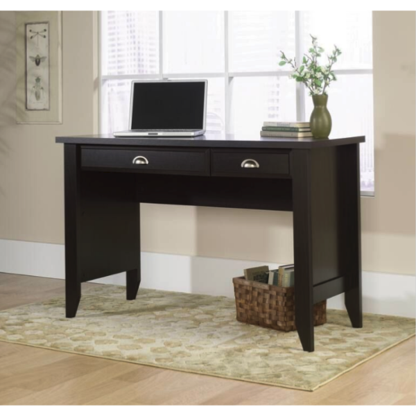 Home Office Desk Ideal Nine Dark Wood, Oak And White - Image 8