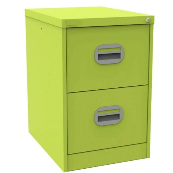 Office Filing Cabinet Connect 2 Drawer Chlorophyll