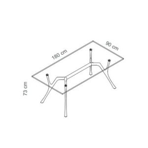 executive glass desk