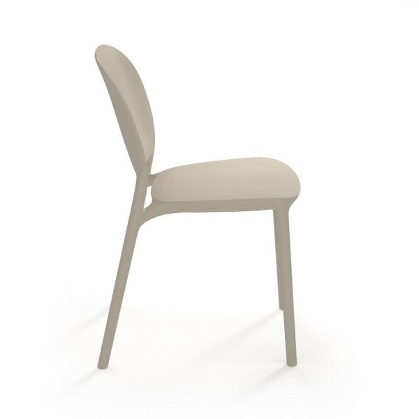 Florence Sustainable Chair No Arms Dove Grey - Image 2
